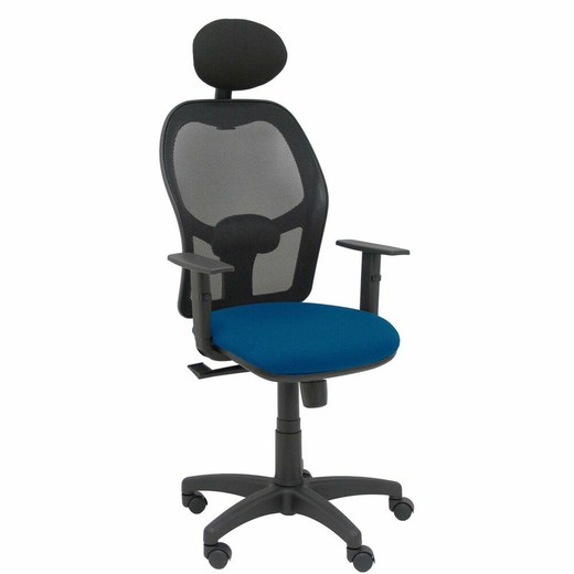 Silla de Oficina con Cabecero P&C B10CRNC Azul marino