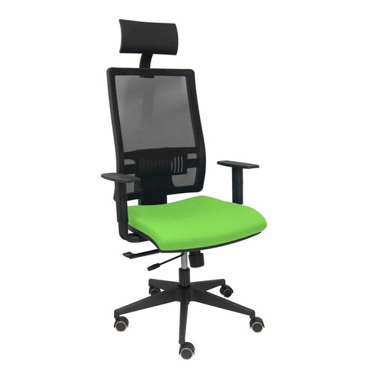 Silla de Oficina con Cabecero P&C B10CRPC Pistacho