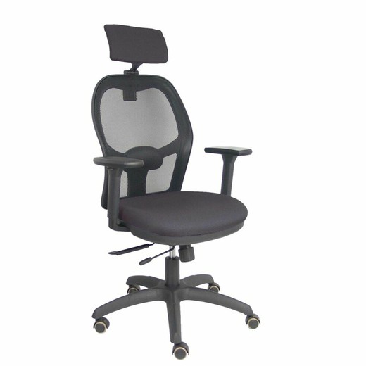 Silla de Oficina con Cabecero P&C B3DRPCR Gris oscuro