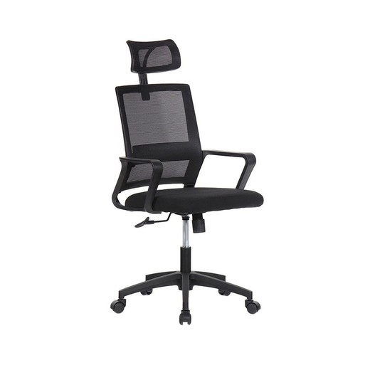 Silla de Oficina EDM Ergonómico Negro