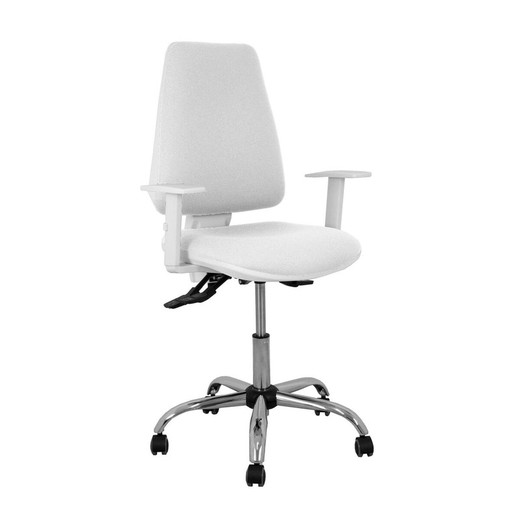 Silla de Oficina Elche P&C 0B5CRRP Blanco