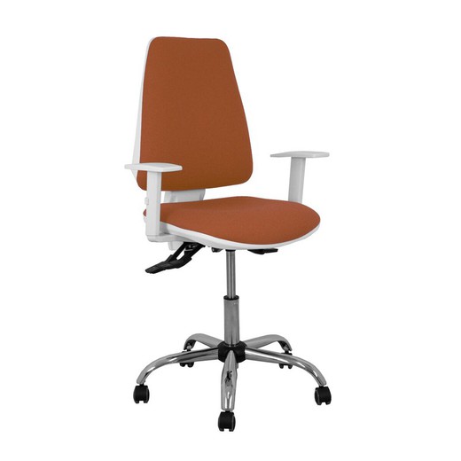 Silla de Oficina Elche P&C 3B5CRRP Marrón