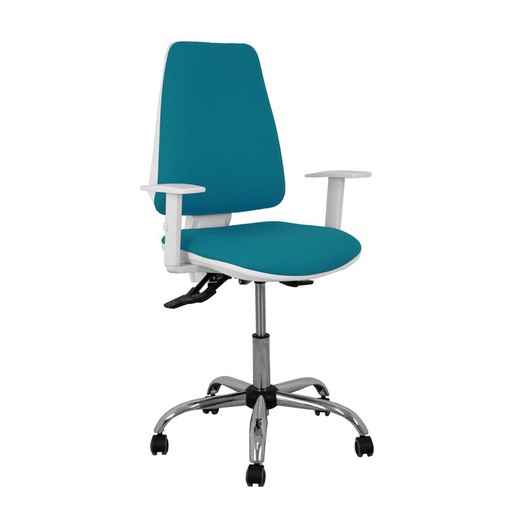 Silla de Oficina Elche P&C 9B5CRRP Verde Turquesa Verde/Azul