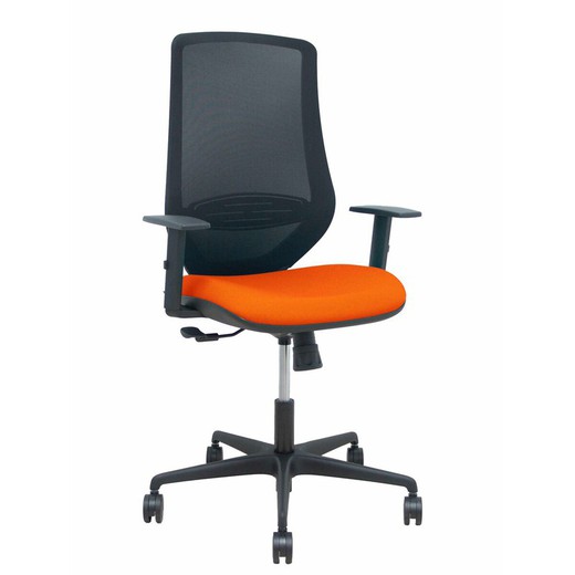 Silla de Oficina Mardos P&C 0B68R65 Naranja Oscuro