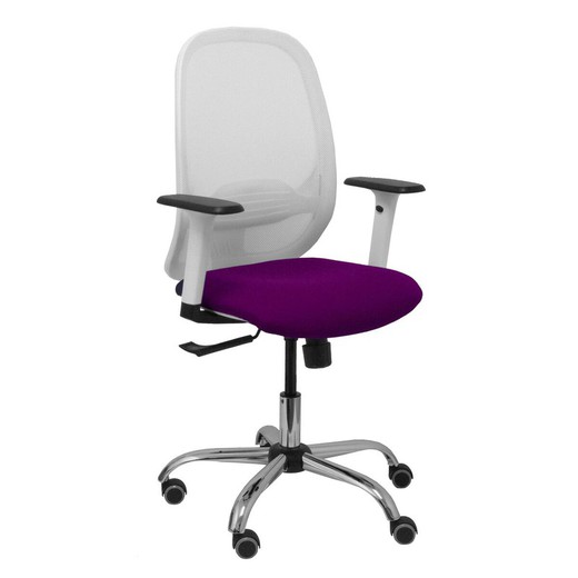 Silla de Oficina P&C 354CRRP Blanco Morado