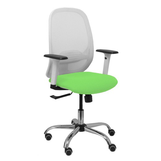 Silla de Oficina P&C 354CRRP Blanco Pistacho