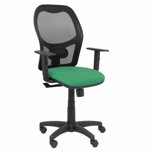 Silla de Oficina P&C 6B10CRN Con reposabrazos Verde Claro Verde Esmeralda