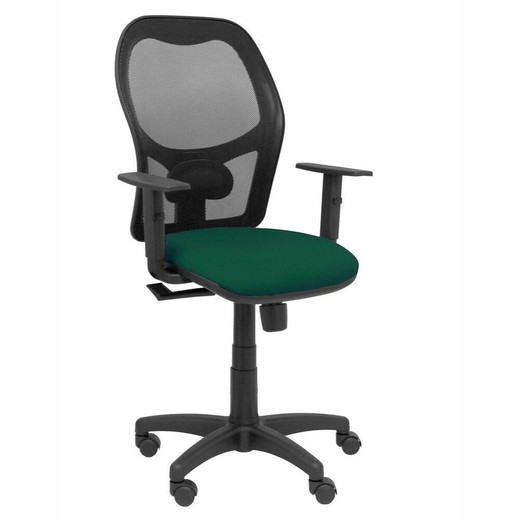 Silla de Oficina P&C 6B10CRN Con reposabrazos Verde oscuro