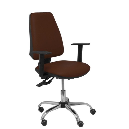 Silla de Oficina P&C B10CRRP Marrón oscuro