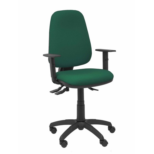 Silla de Oficina Sierra S P&C I426B10 Con reposabrazos Verde oscuro