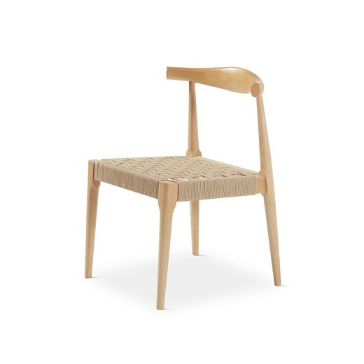 Silla Madera beige Dc-905 Dugar Home