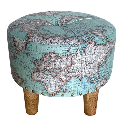 Taburete 24908 WORLD MAP Signes Grimalt