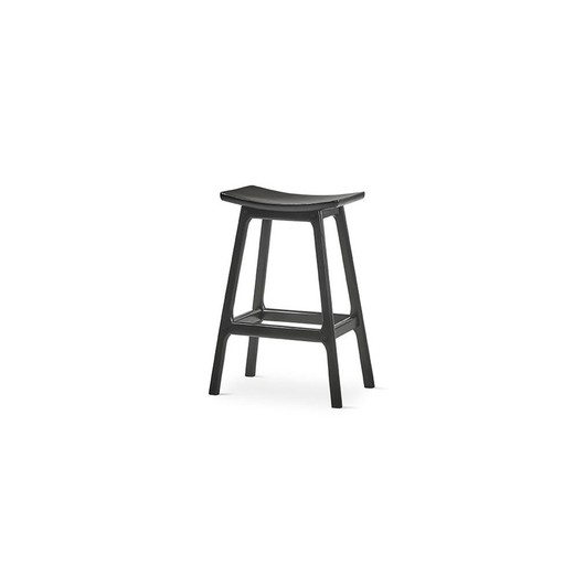 Taburete Madera Cocina St-911 negro Dugar Home