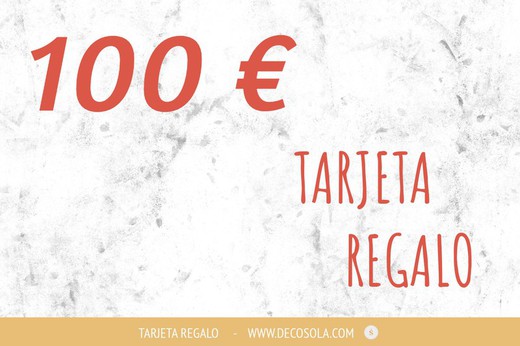 Tarjeta Regalo 100€