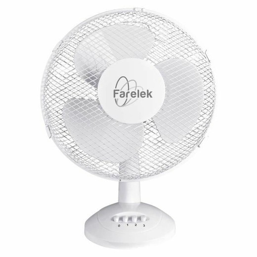 Ventilador de Pie FARELEK MIAMI 40 W Blanco