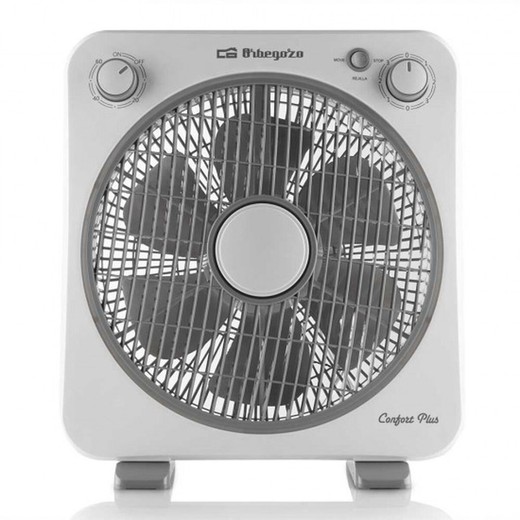 Ventilador de Pie Orbegozo BF0138 40 W Blanco/Gris