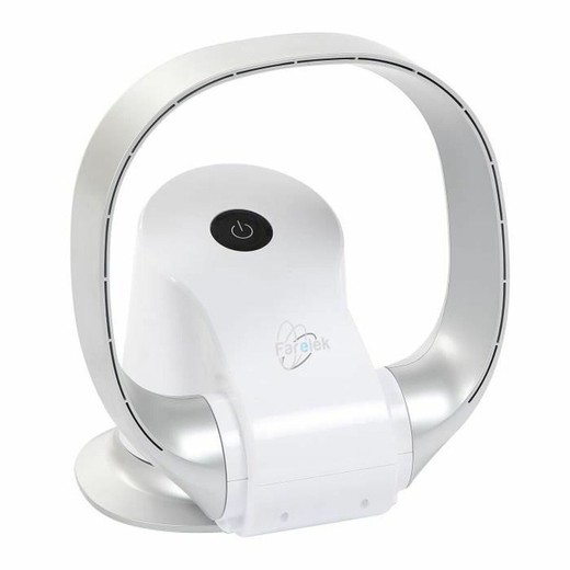 Ventilador de Sobremesa FARELEK SLILENT-AIR RING Blanco