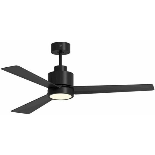 Ventilador de Techo S&P HTD130 DC BLACK Negro 40 W Ø 130 cm