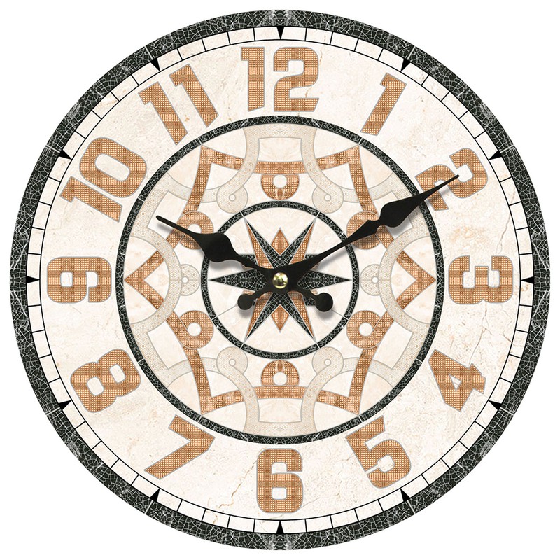 Reloj pared 60 cm. Medidas: 60 cm x 3,5 cm x 60 cm Material: Metal Peso  neto: 1.100 grs. — Decosola